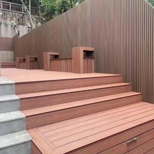 浙江木塑地板施工案例|广泛适用于浙江市政园林、浙江景区、浙江校园、高新企业园区