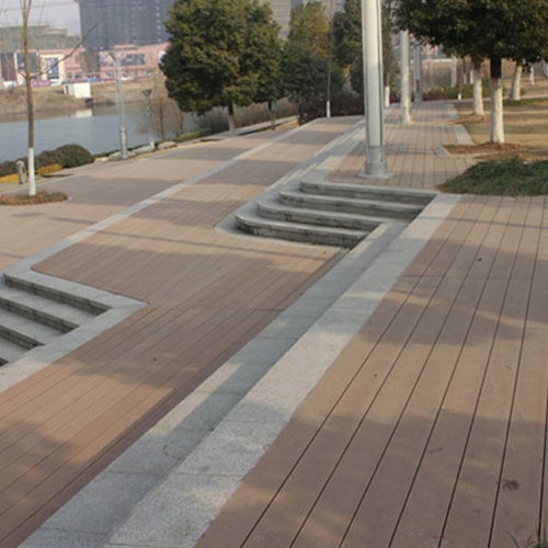 浙江木塑地板安装厂家|浙江塑木地板分为方孔空心、圆孔空心和实心地板